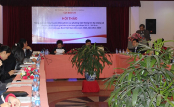 Hội thảo nâng cao kỹ năng truyền thông về bảo vệ trẻ em và phát triển gia đình Việt Nam

